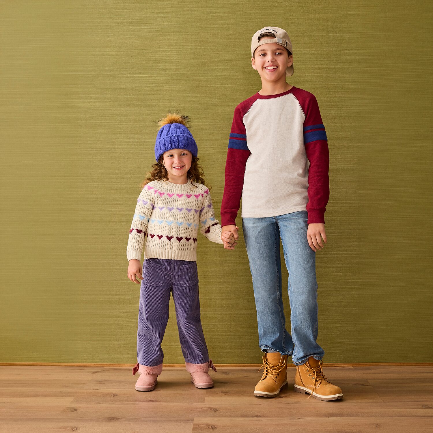 Thereabouts Little & Big Kid Boys Adjustable Waist Stretch Fabric Regular Fit Bootcut Jean