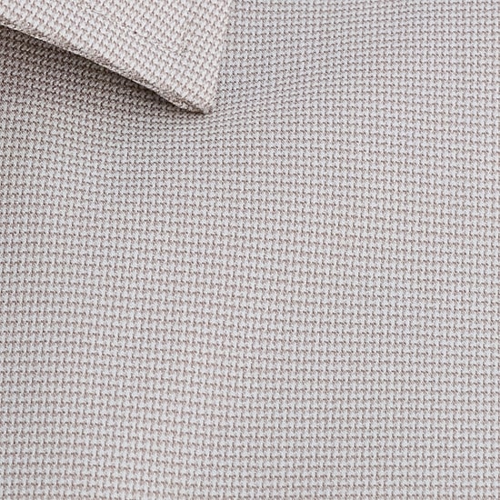 Haggar Tailored Dobby Mens Modern Fit Wrinkle Free Long Sleeve Dress Shirt