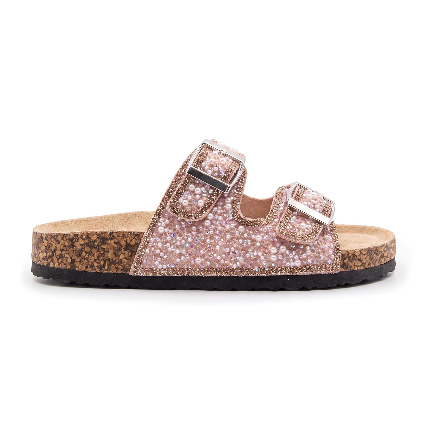 Pop Ranie Womens Adjustable Strap Footbed Sandals