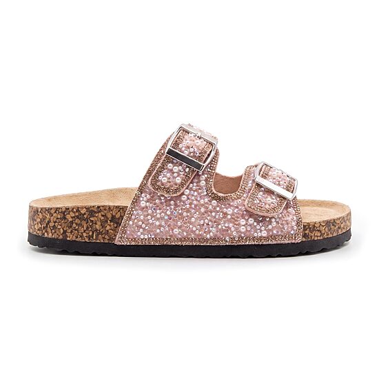 Pop Ranie Womens Adjustable Strap Footbed Sandals