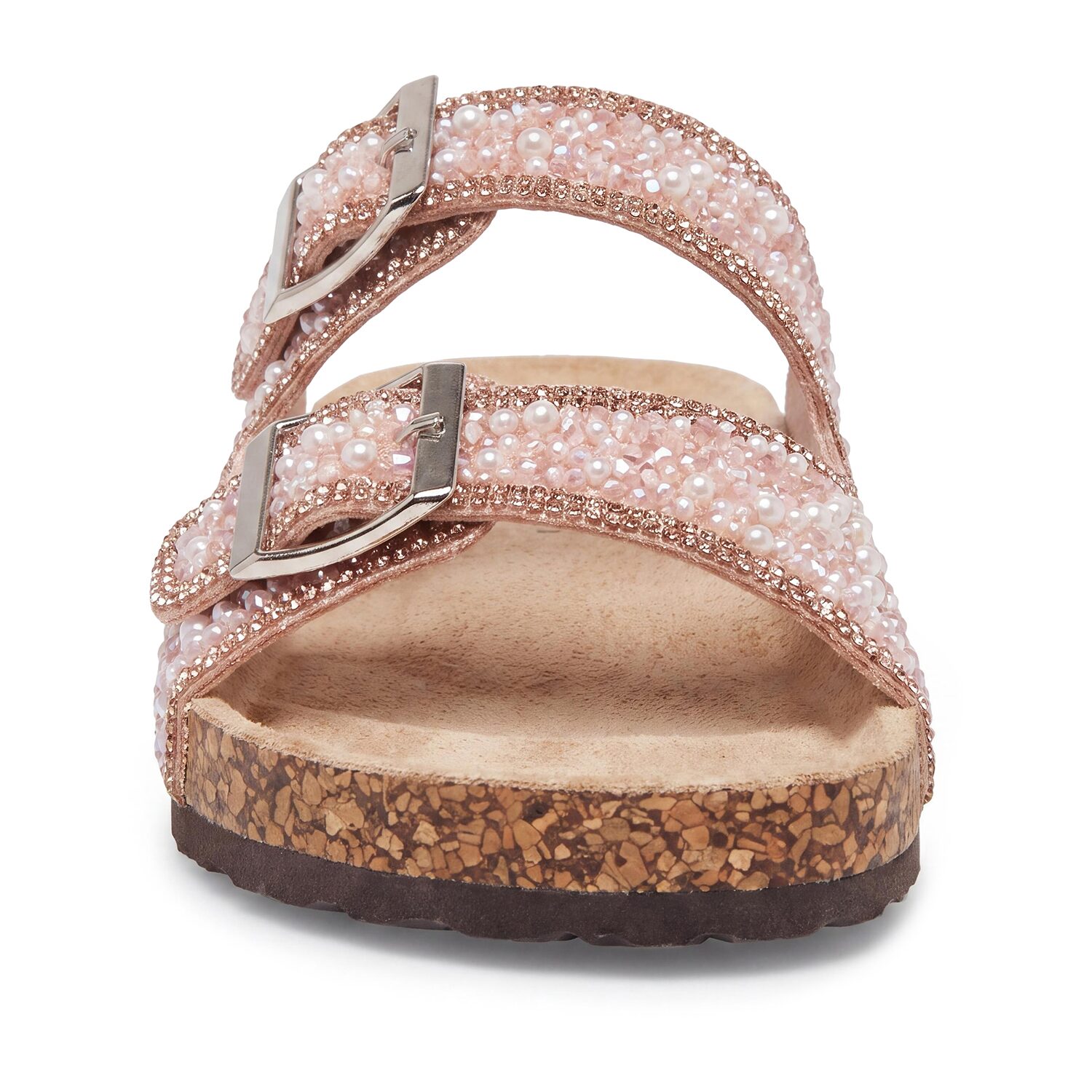 Pop Ranie Womens Adjustable Strap Footbed Sandals