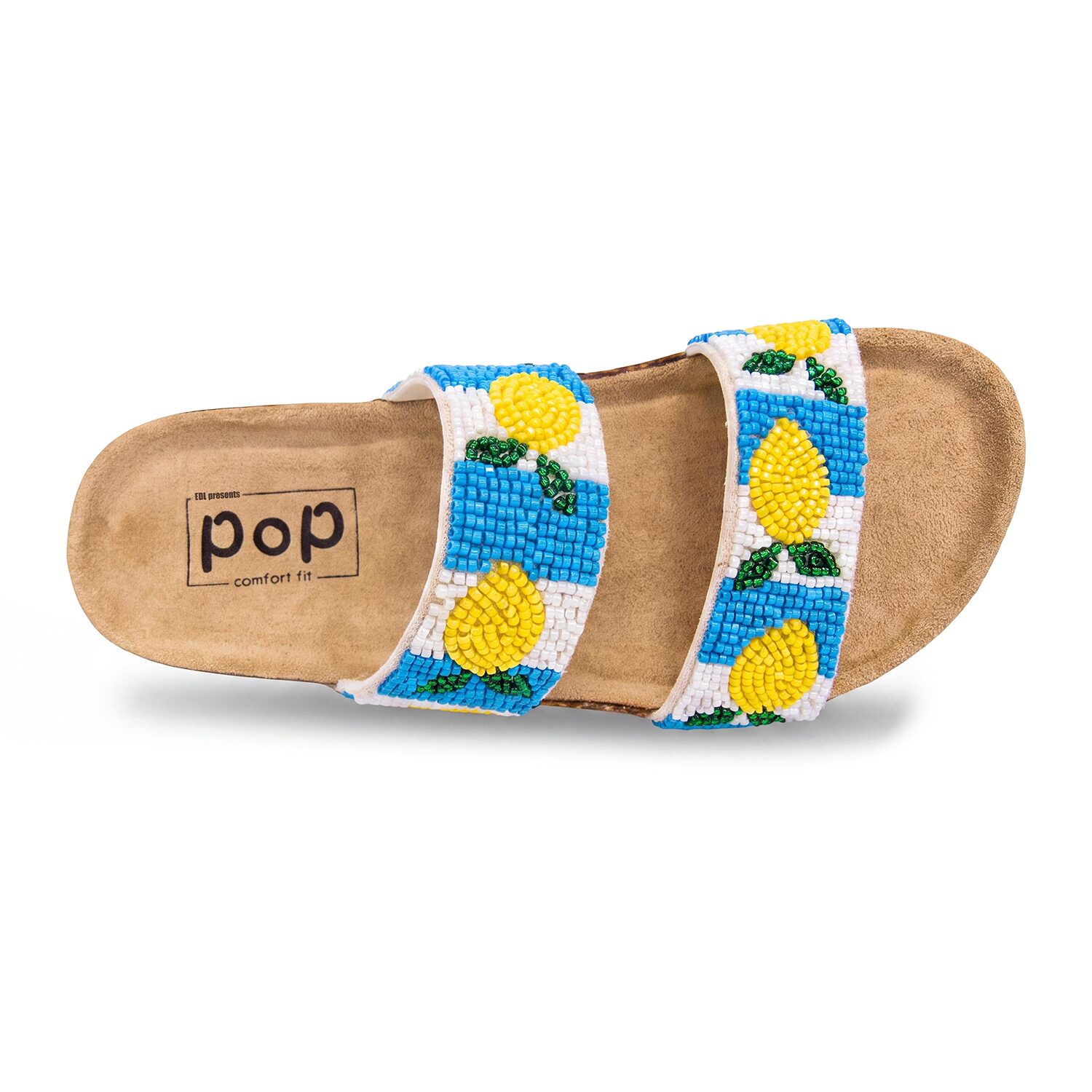 Pop Tatie Womens Footbed Sandals