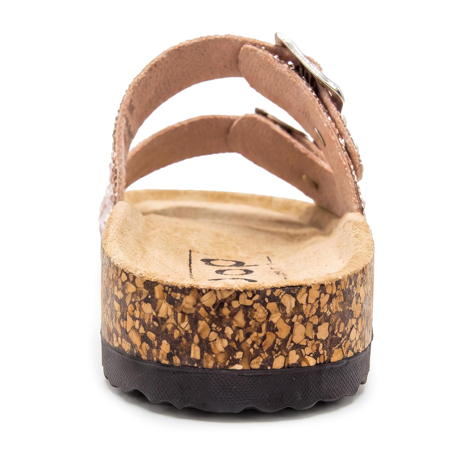 Pop Ranie Womens Adjustable Strap Footbed Sandals