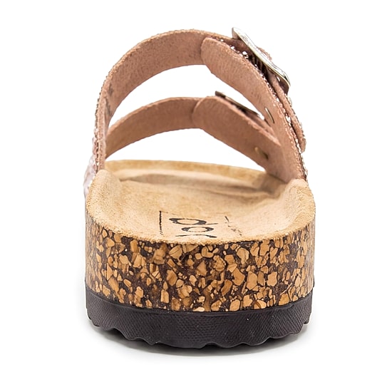 Pop Ranie Womens Adjustable Strap Footbed Sandals