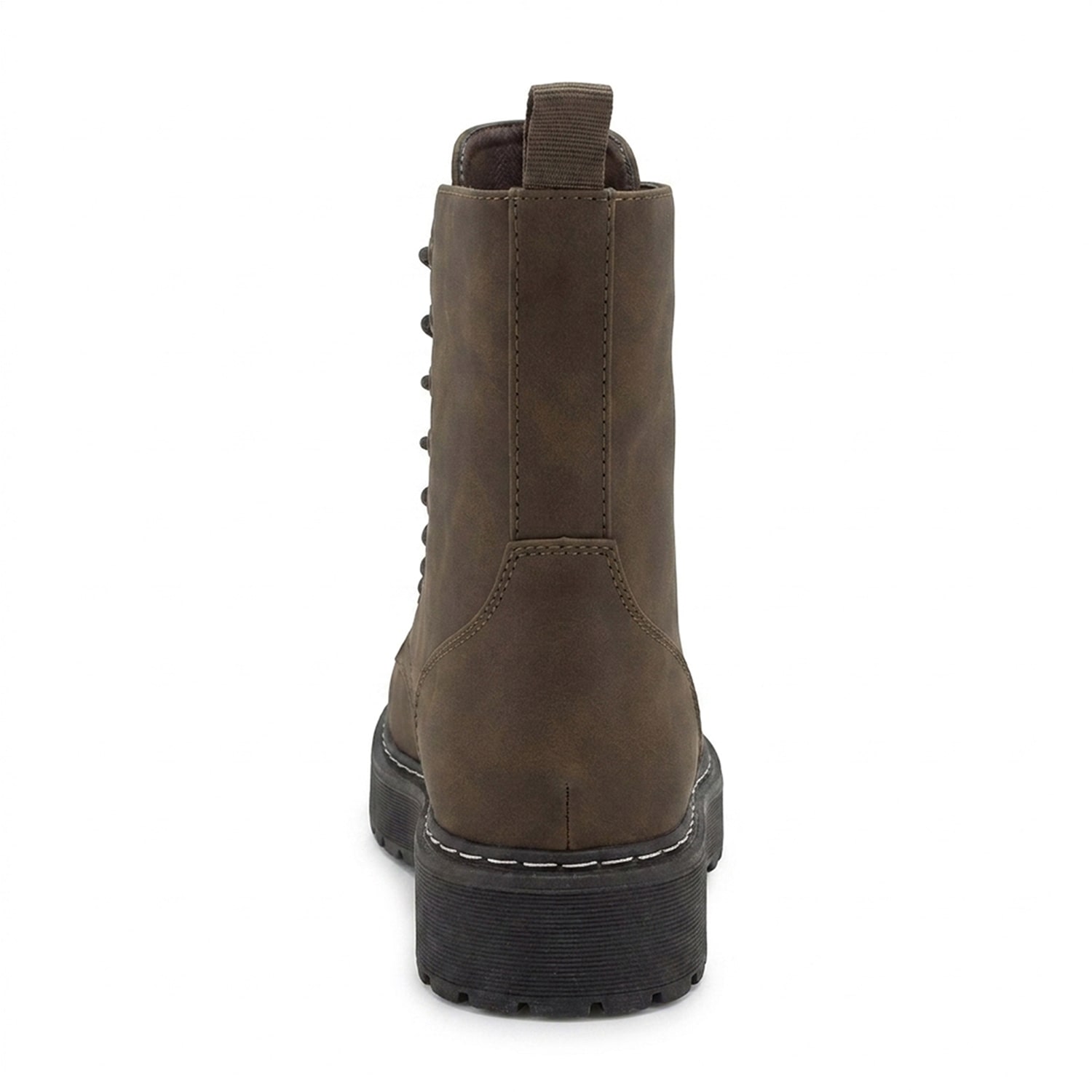 Pop Womens Rammi Flat Heel Combat Boots