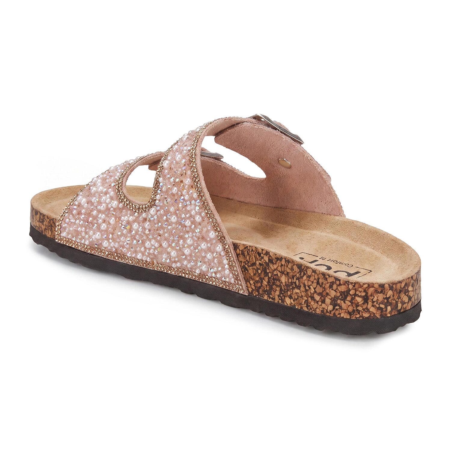 Pop Ranie Womens Adjustable Strap Footbed Sandals