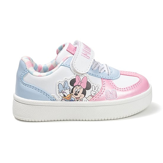 Disney Toddler Girls Minnie & Daisy Velcro Strap Sneakers