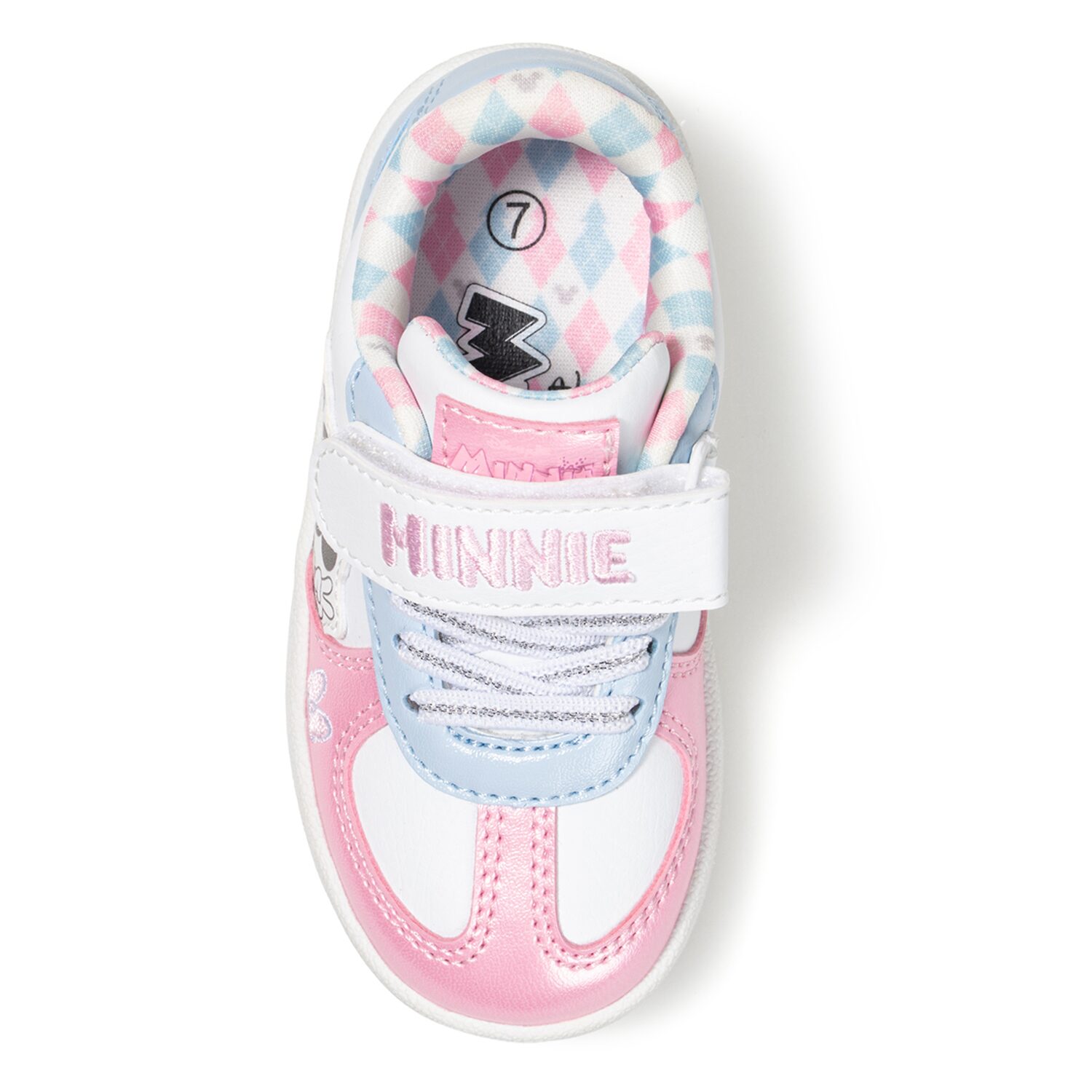 Disney Toddler Girls Minnie & Daisy Velcro Strap Sneakers