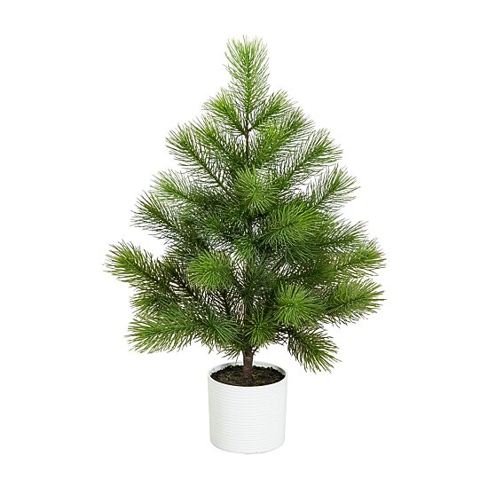 Nearly Natural Real Touch Masson 3 Foot Pine Christmas Tree