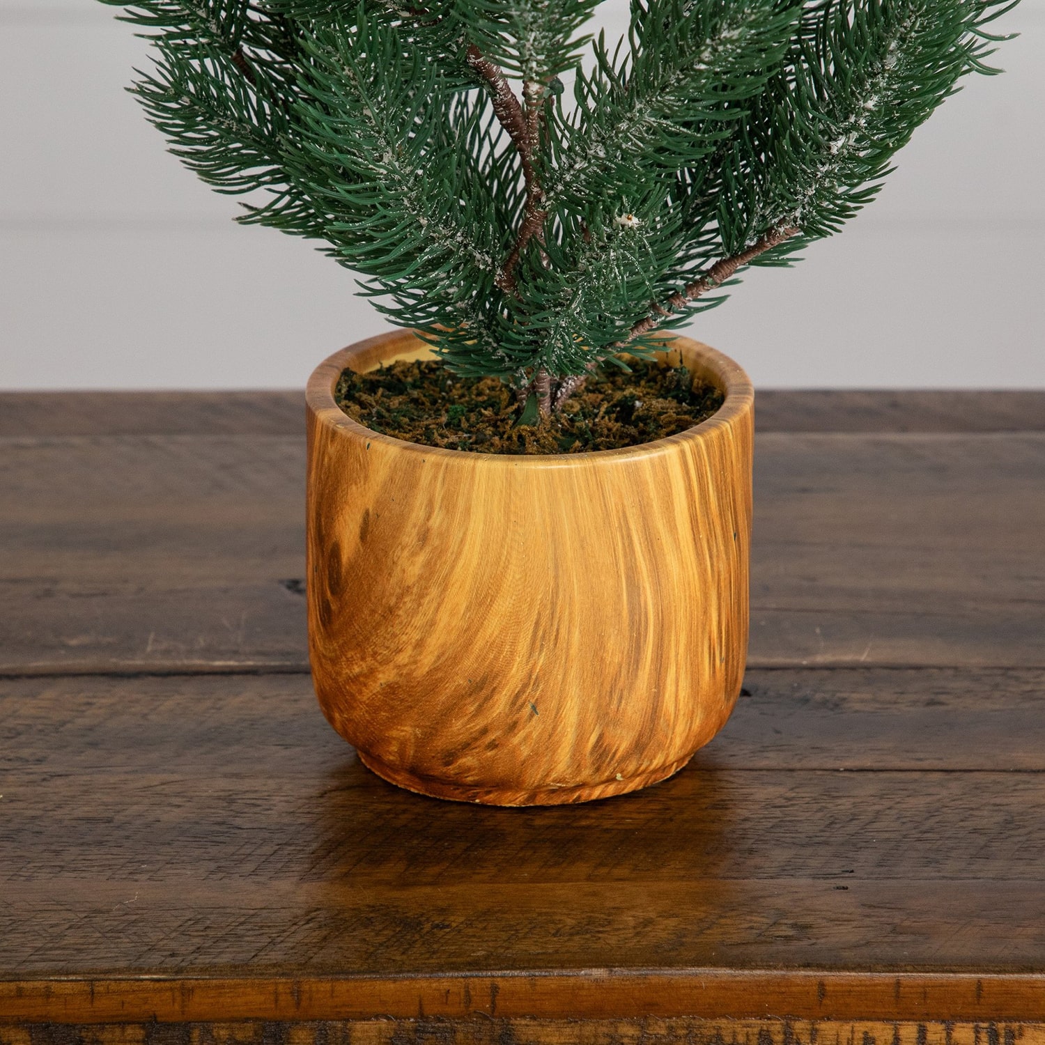 Nearly Natural 23" Pine 2 Foot Pine Christmas Tree