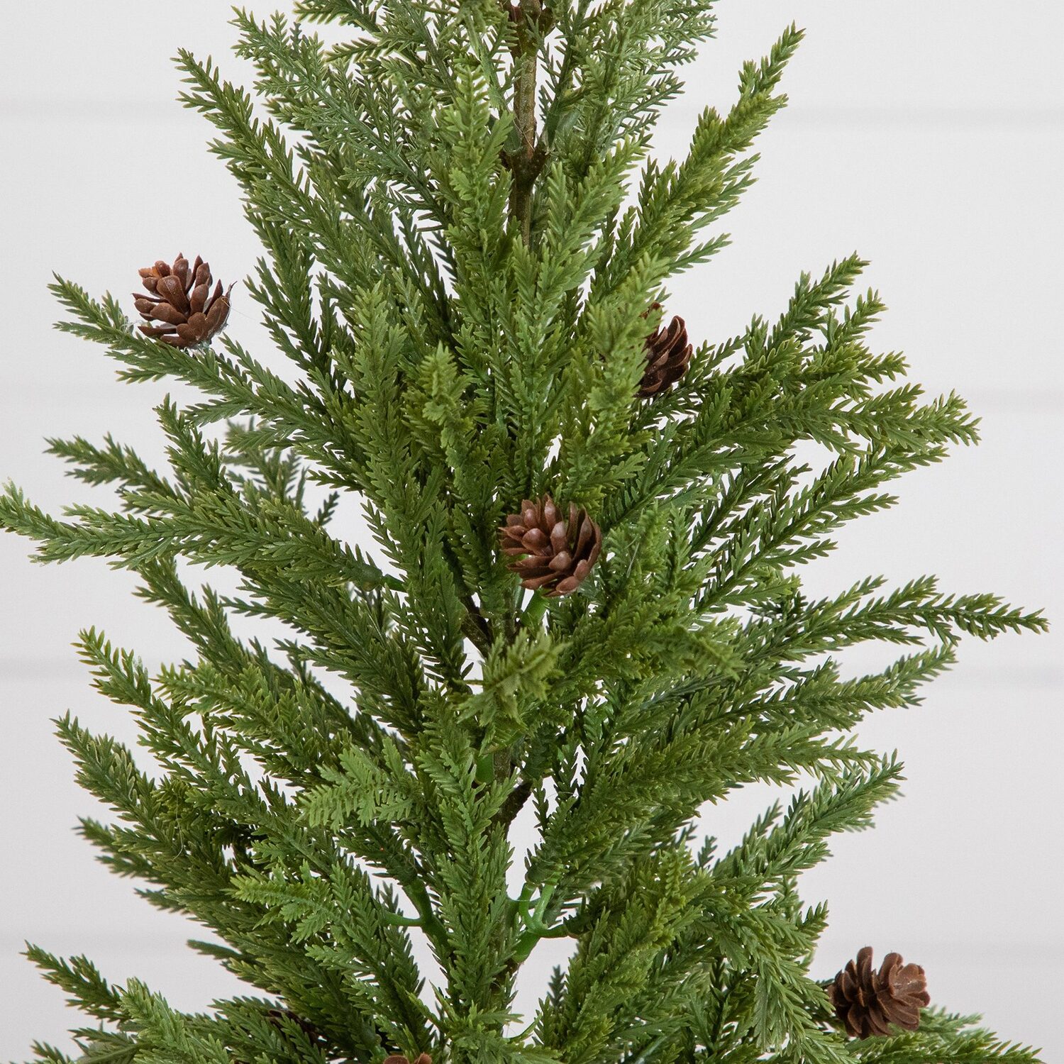 Nearly Natural 20" Cedar Pine 1 1/2 Feet Pine Christmas Tree
