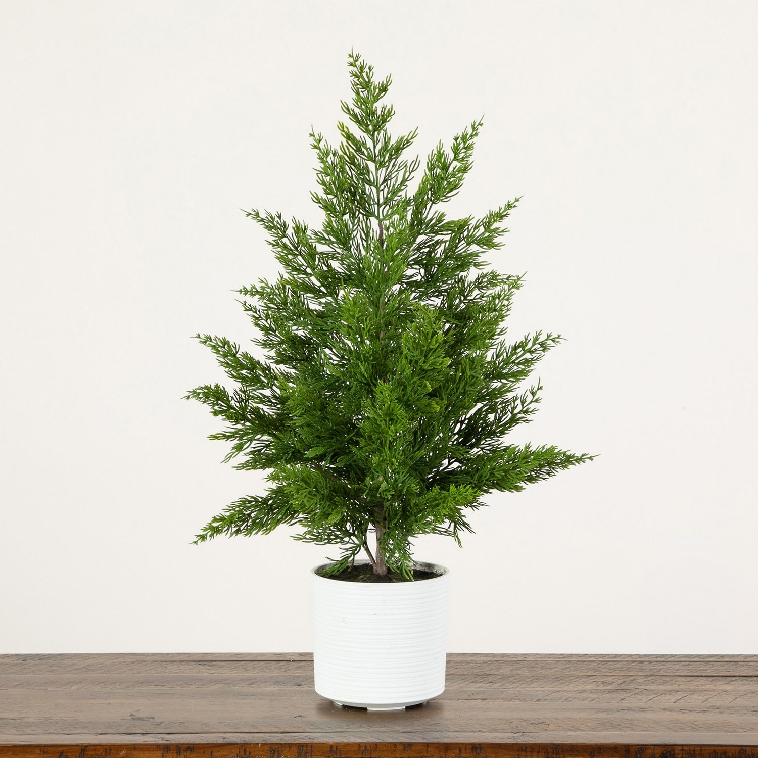 Nearly Natural 28" Real Touch Spruce Pine 2 1/2 Foot Christmas Tree
