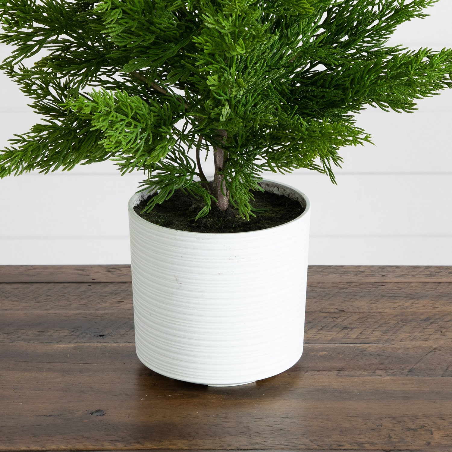 Nearly Natural 28" Real Touch Spruce Pine 2 1/2 Foot Christmas Tree