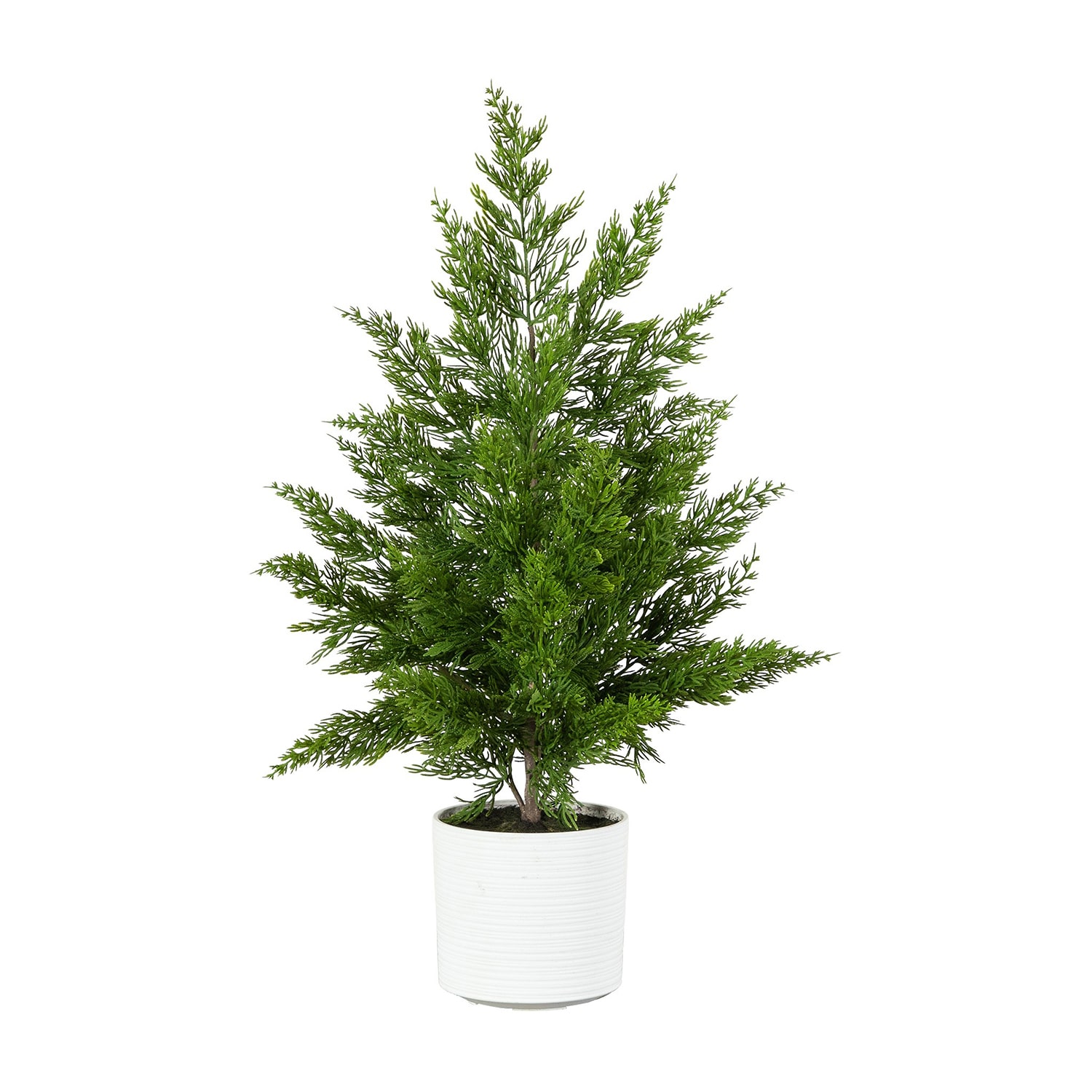 Nearly Natural 28" Real Touch Spruce Pine 2 1/2 Foot Christmas Tree