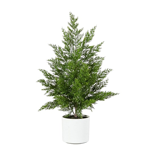 Nearly Natural 28" Real Touch Spruce Pine 2 1/2 Foot Christmas Tree