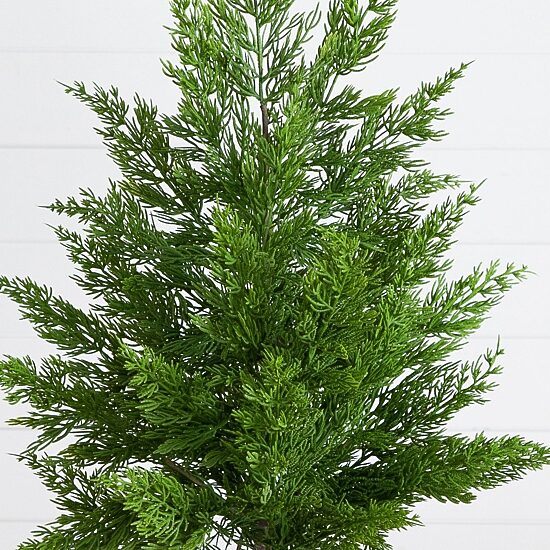 Nearly Natural 28" Real Touch Spruce Pine 2 1/2 Foot Christmas Tree
