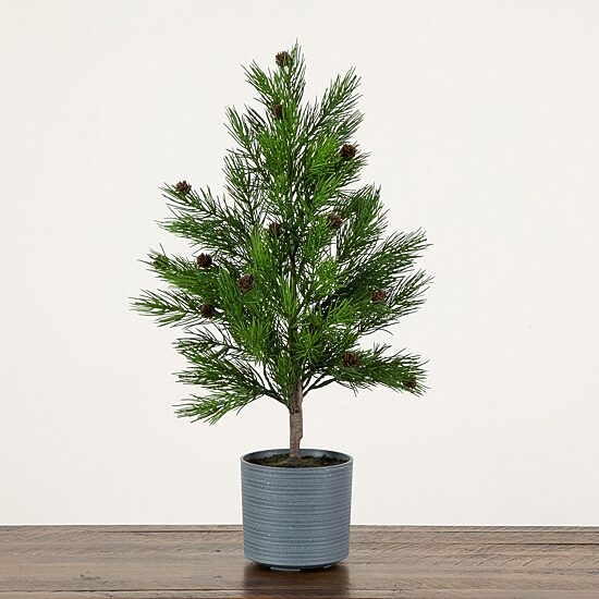 Nearly Natural 2ft Real Touch Cedar 2 Foot Cedar Christmas Tree