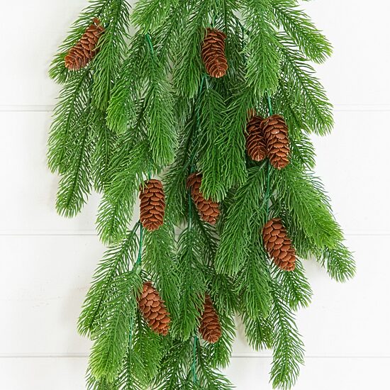Nearly Natural 3-pc. 30" Pine & Pinecone Artificial Plant