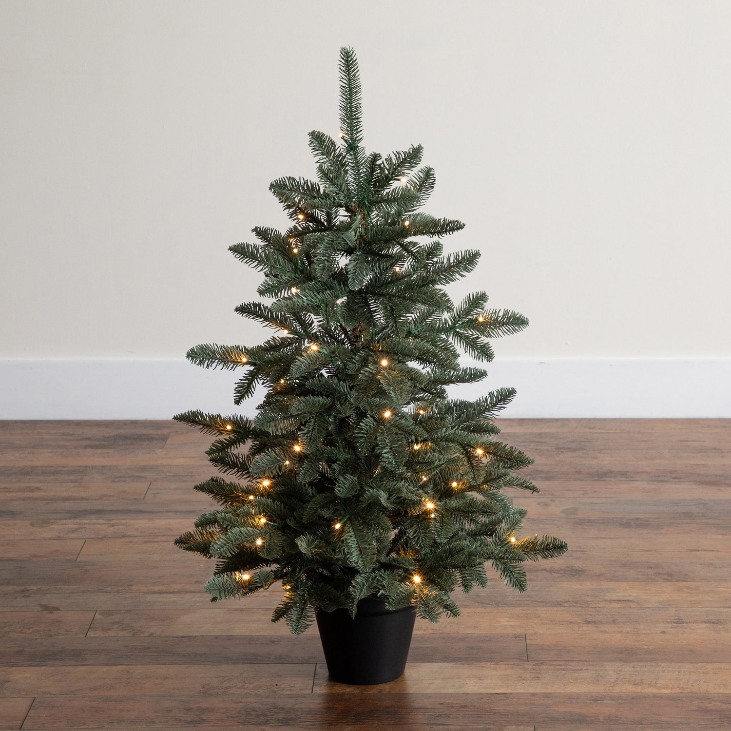 Nearly Natural 3ft Pre-Lit Pine 3 Foot Pre-Lit Pine Christmas Tree
