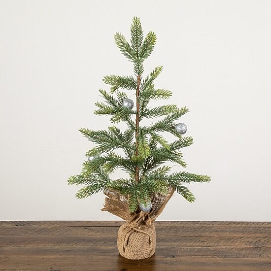 Nearly Natural 2ft Pre-Lit Fraser Fir 2 Foot Pre-Lit Pine Christmas Tree