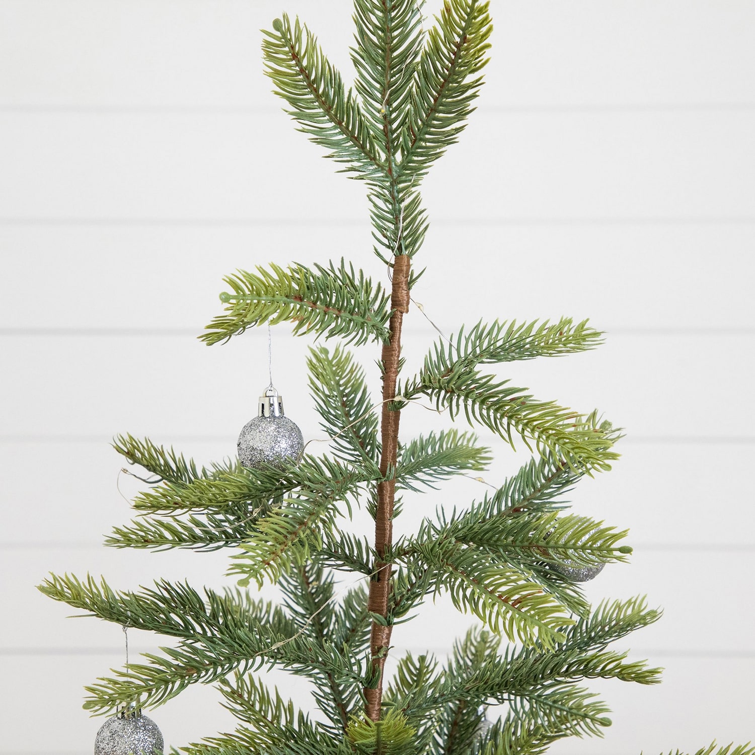 Nearly Natural 2ft Pre-Lit Fraser Fir 2 Foot Pre-Lit Pine Christmas Tree