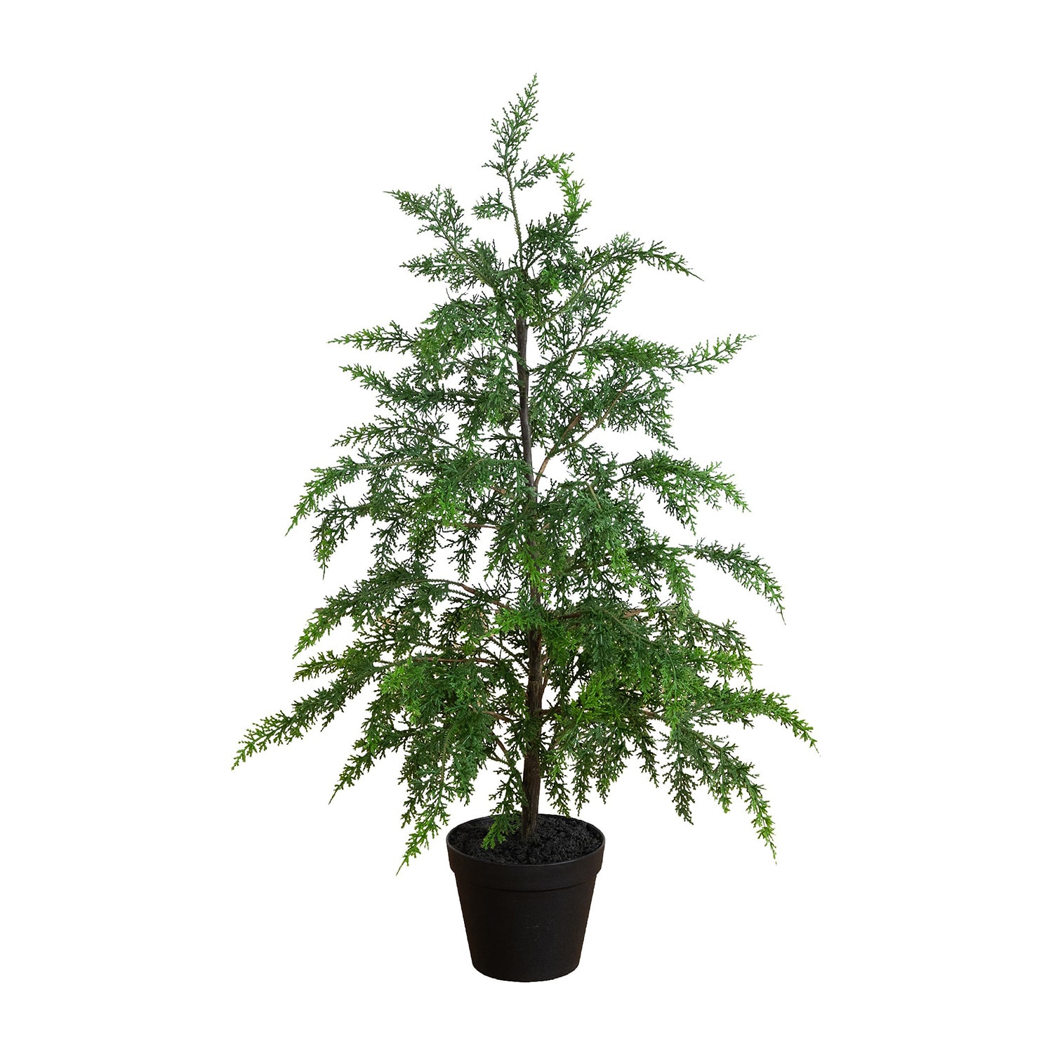Nearly Natural 33" Drooping Cedar 2 1/2 Foot Cedar Christmas Tree