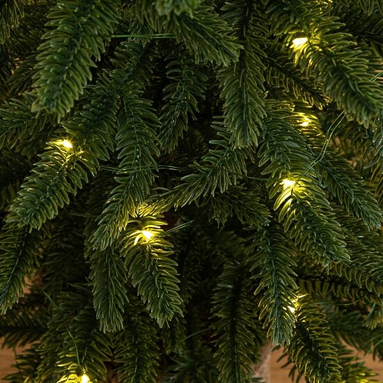 Nearly Natural 3 Foot Pre-Lit Pine Christmas Tree