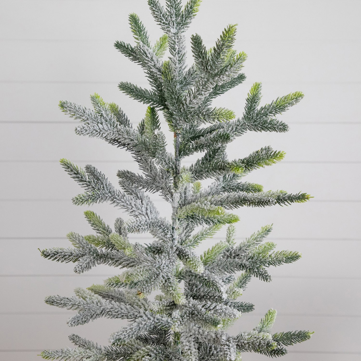 Nearly Natural 2ft Frosted Pine 2 Foot Pine Christmas Tree