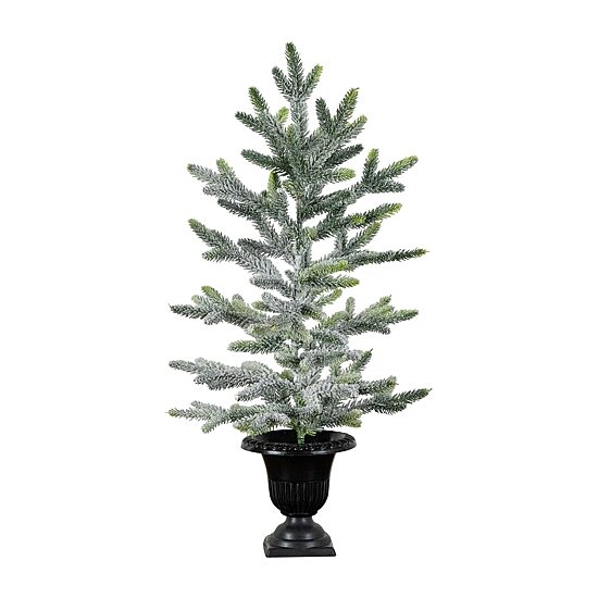Nearly Natural 2ft Frosted Pine 2 Foot Pine Christmas Tree