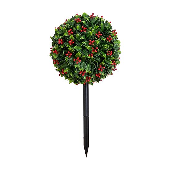 Nearly Natural 2ft Uv Resistant Holly Berry Artificial Plant