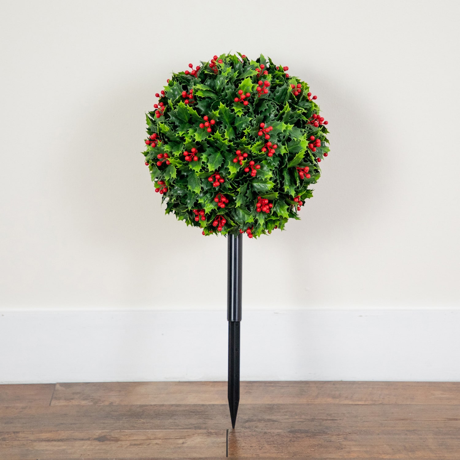 Nearly Natural 2ft Uv Resistant Holly Berry Artificial Plant