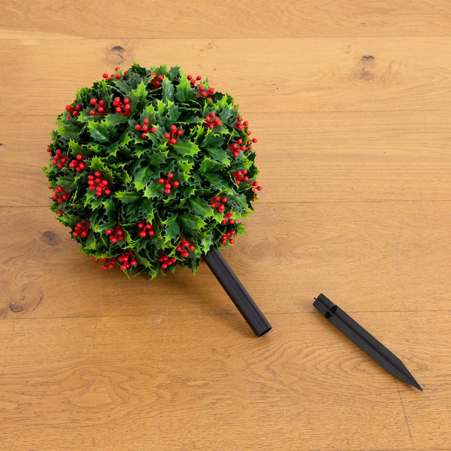 Nearly Natural 2ft Uv Resistant Holly Berry Artificial Plant