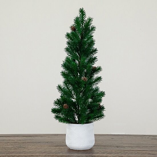 Nearly Natural 20" Pine Tree 1 1/2 Feet Pine Christmas Tree