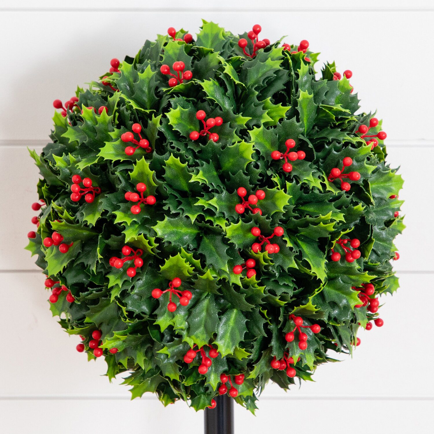 Nearly Natural 2ft Uv Resistant Holly Berry Artificial Plant