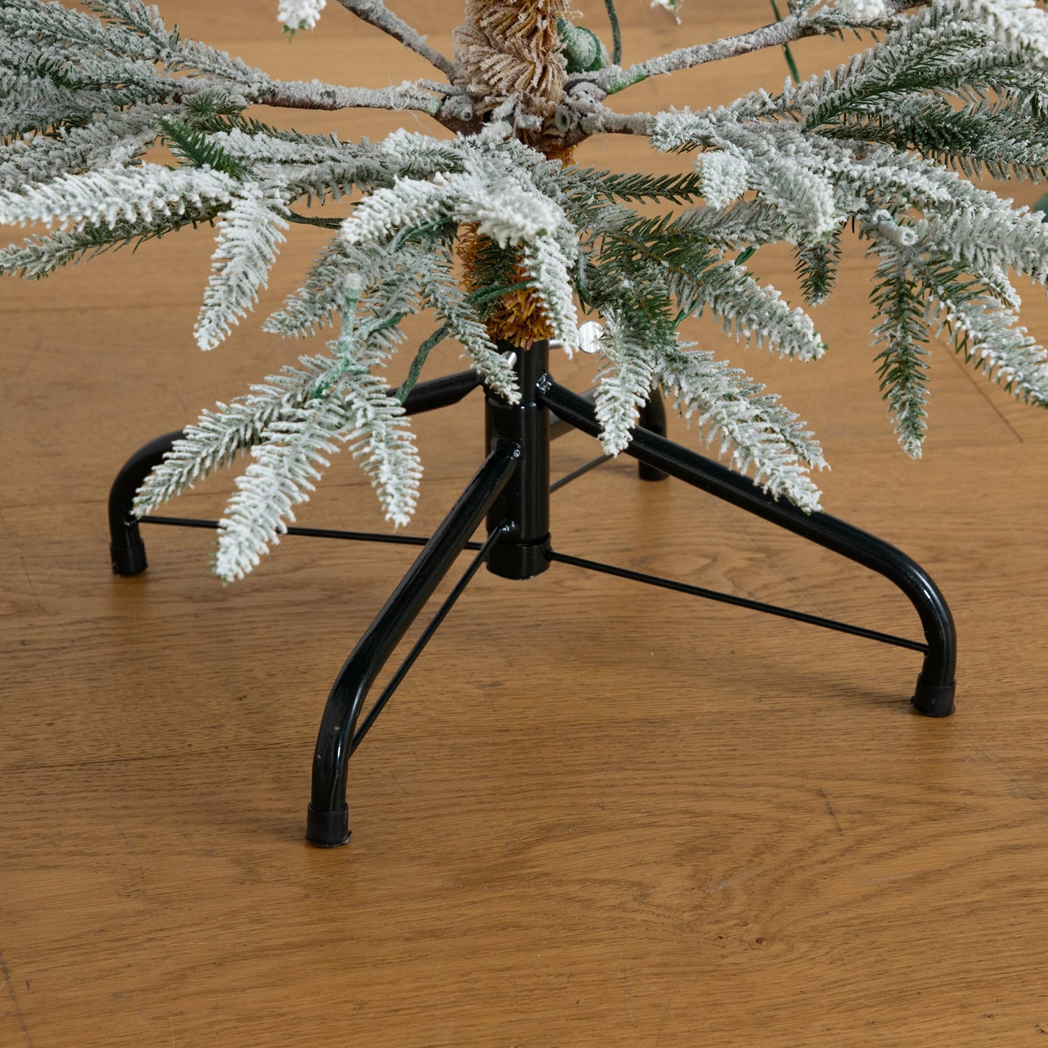 Nearly Natural 4ft Woodland Fir 4 Foot Pre-Lit Fir Christmas Tree