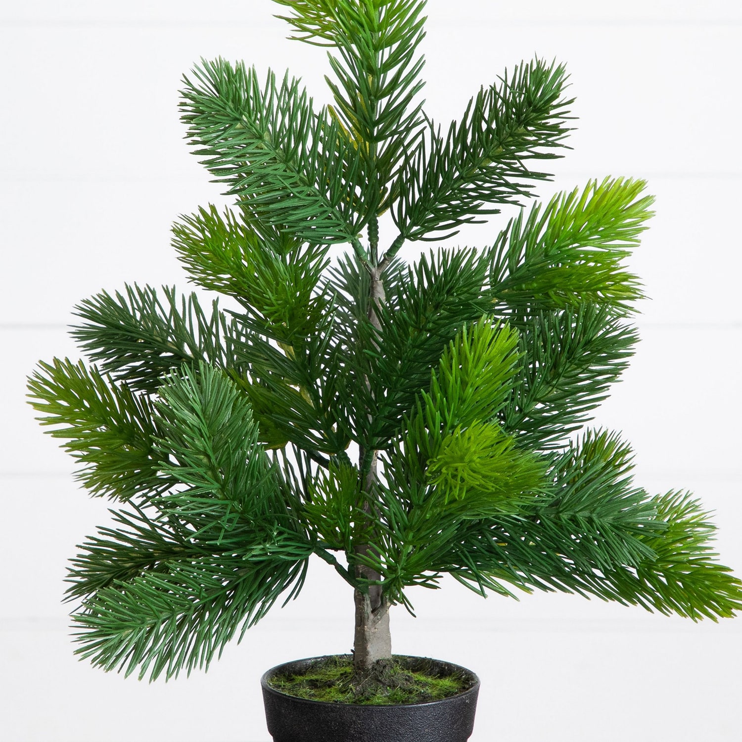Nearly Natural 18" Real Touch Spruce Pine 1 1/2 Feet Pine Christmas Tree