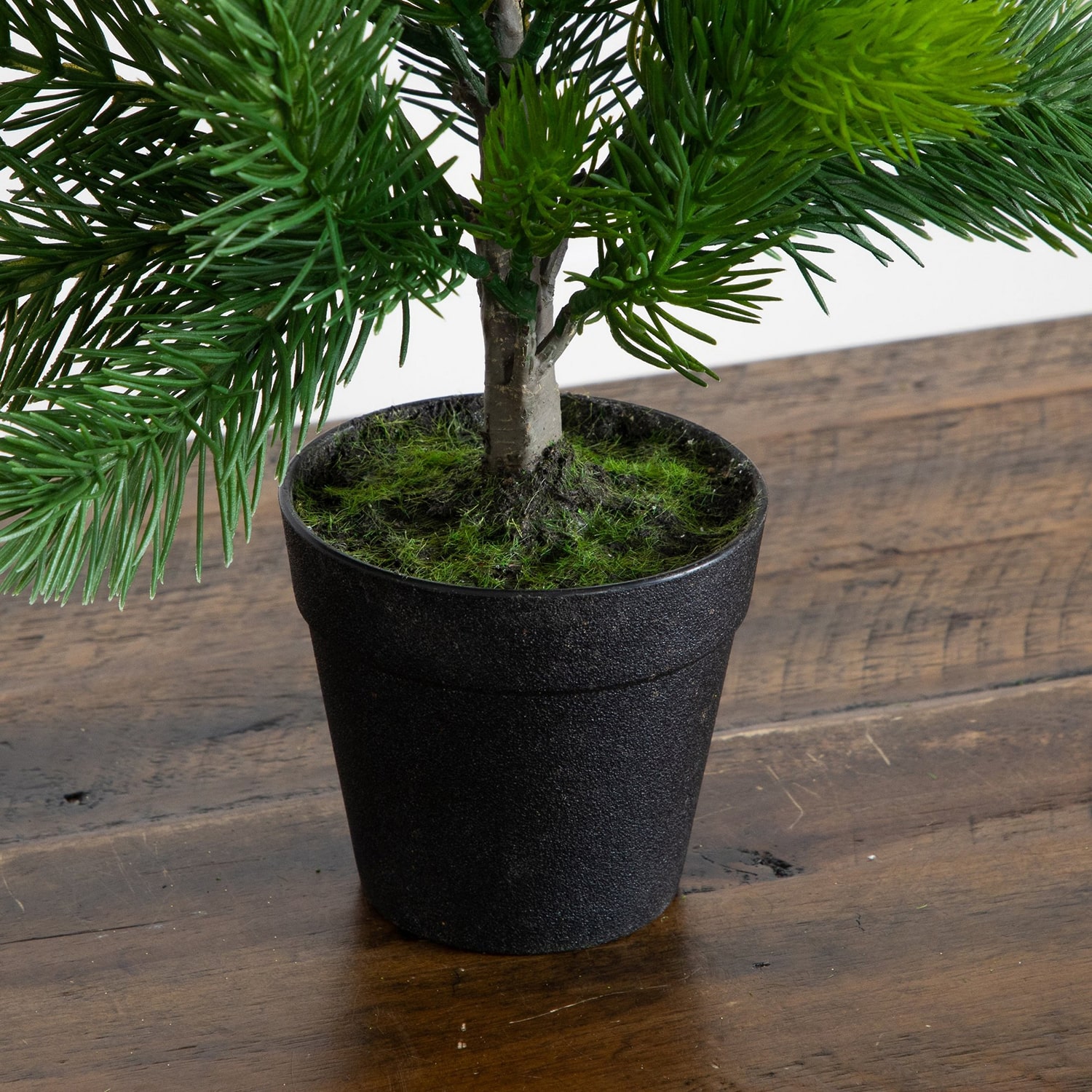 Nearly Natural 18" Real Touch Spruce Pine 1 1/2 Feet Pine Christmas Tree