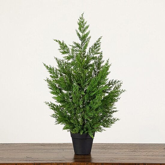 Nearly Natural 26" Cypress 2 1/2 Foot Christmas Tree