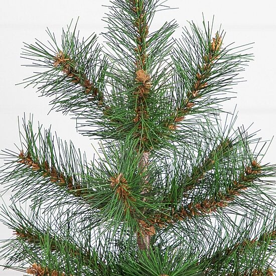 Nearly Natural 16" Pine 1 1/2 Feet Pine Christmas Tree