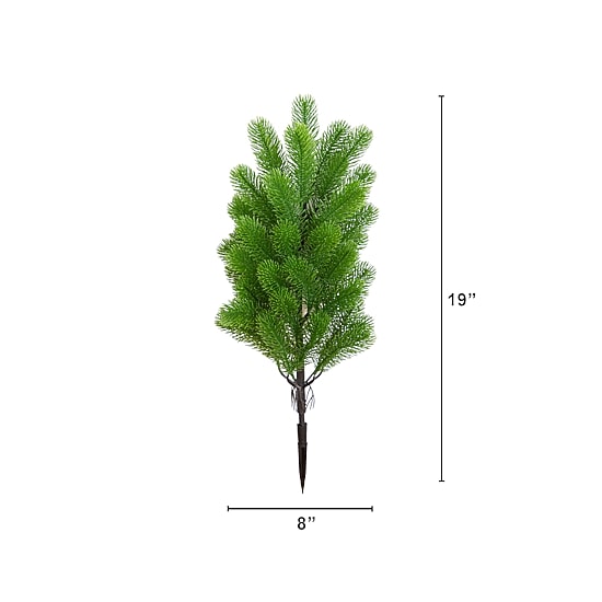 Nearly Natural 2-pc. 19" Uv Resistant Pine Artificial Plant