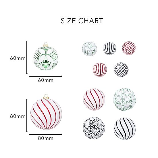 Nearly Natural Pink And Silver Shatterproof 24-pc. Christmas Ornament
