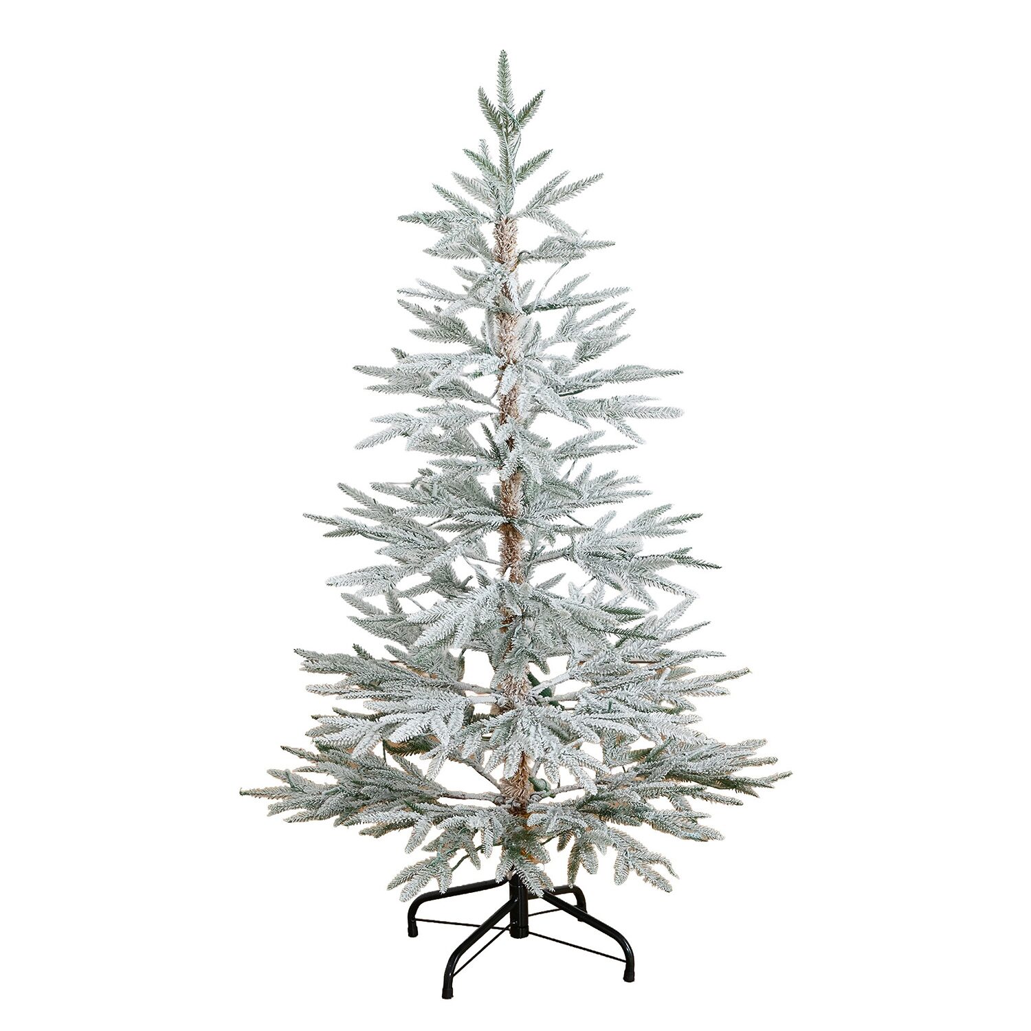 Nearly Natural 4ft Woodland Fir 4 Foot Pre-Lit Fir Christmas Tree