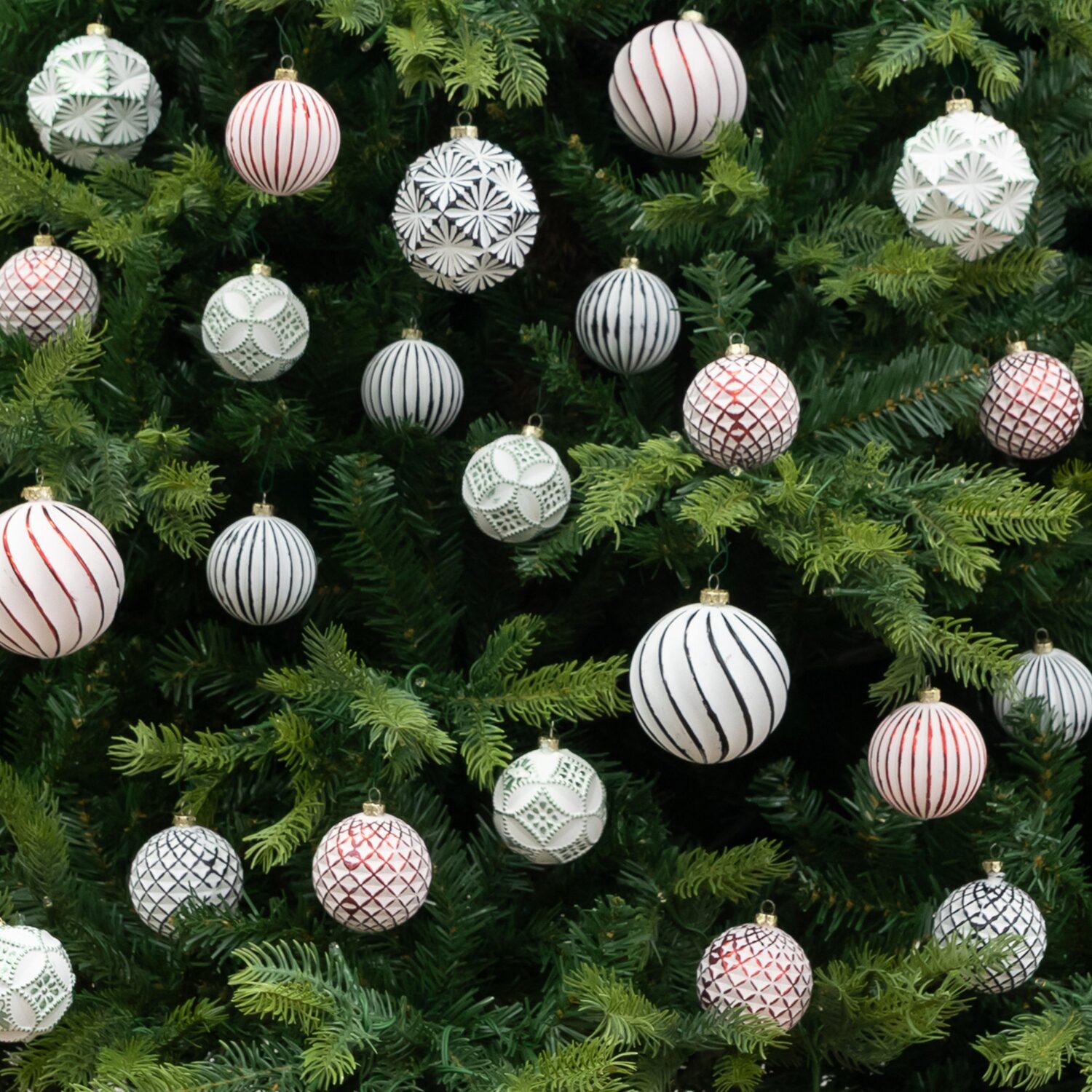 Nearly Natural Pink And Silver Shatterproof 24-pc. Christmas Ornament