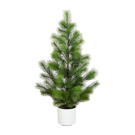 Nearly Natural Real Touch Masson Pine 4 Foot Pine Christmas Tree