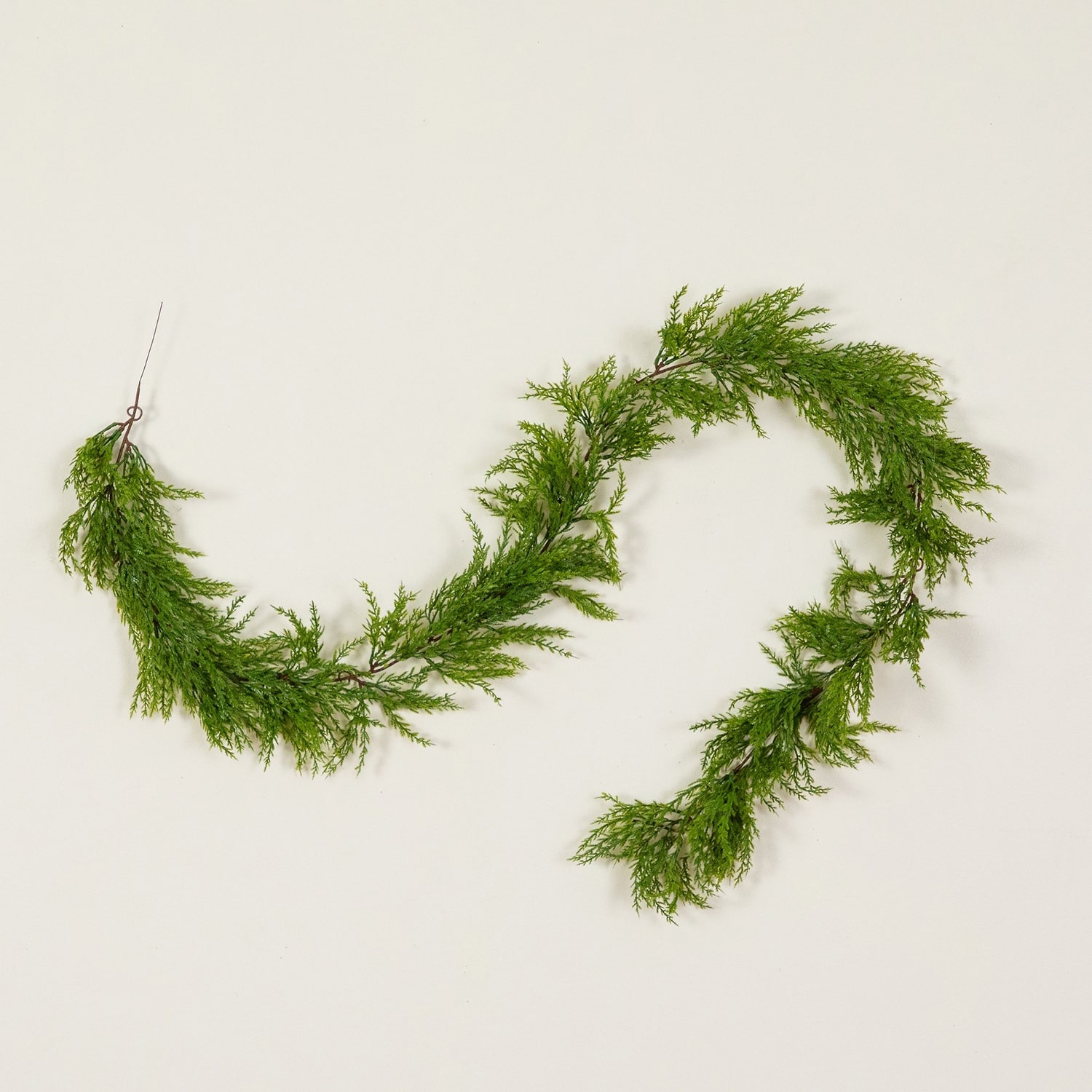 Nearly Natural 6ft Real Touch Cedar Christmas Indoor Garland