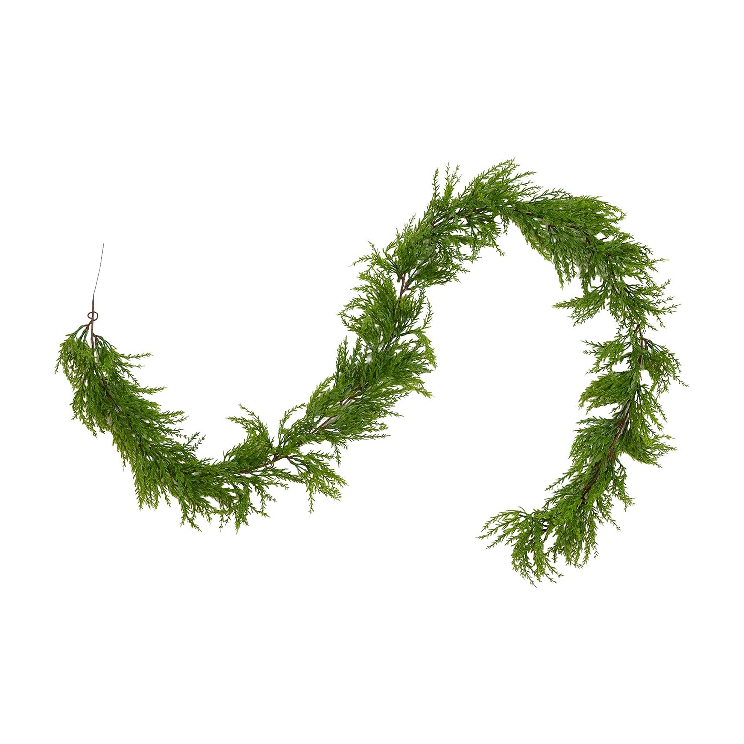 Nearly Natural 6ft Real Touch Cedar Christmas Indoor Garland
