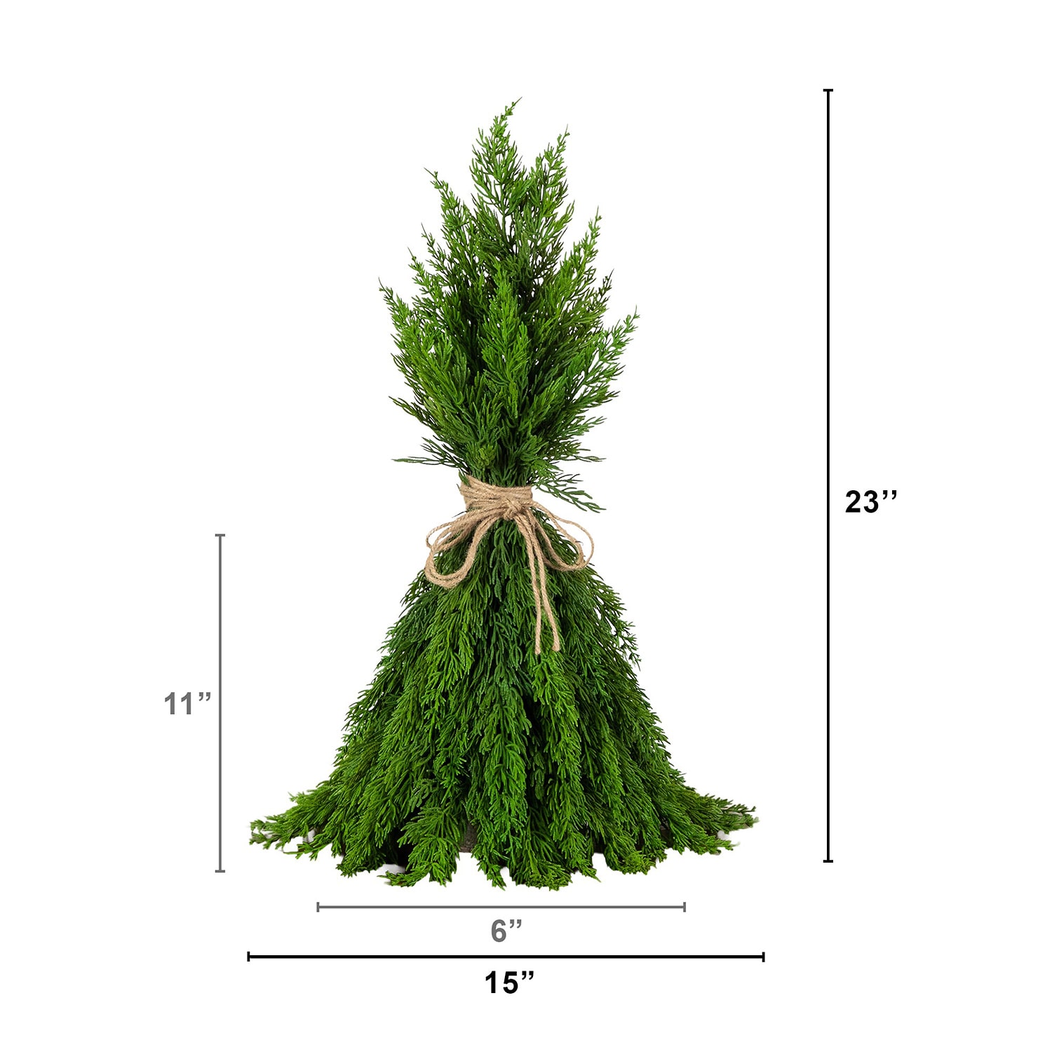 Nearly Natural 23" Real Touch Cypress Artificial Plant