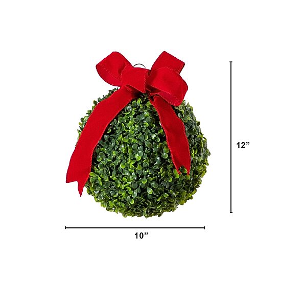 Nearly Natural 12" Boxwood Artificial Plant