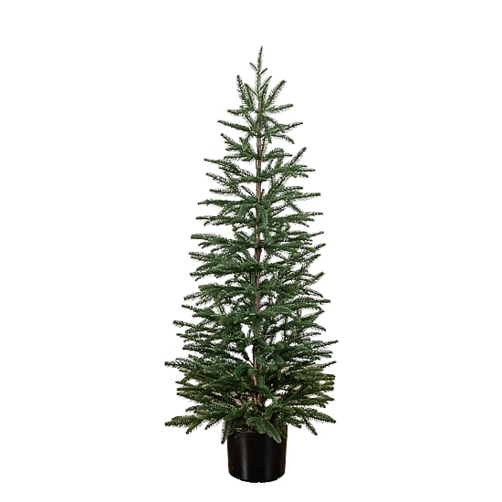 Nearly Natural 4 Foot Pre-Lit Pine Christmas Tree