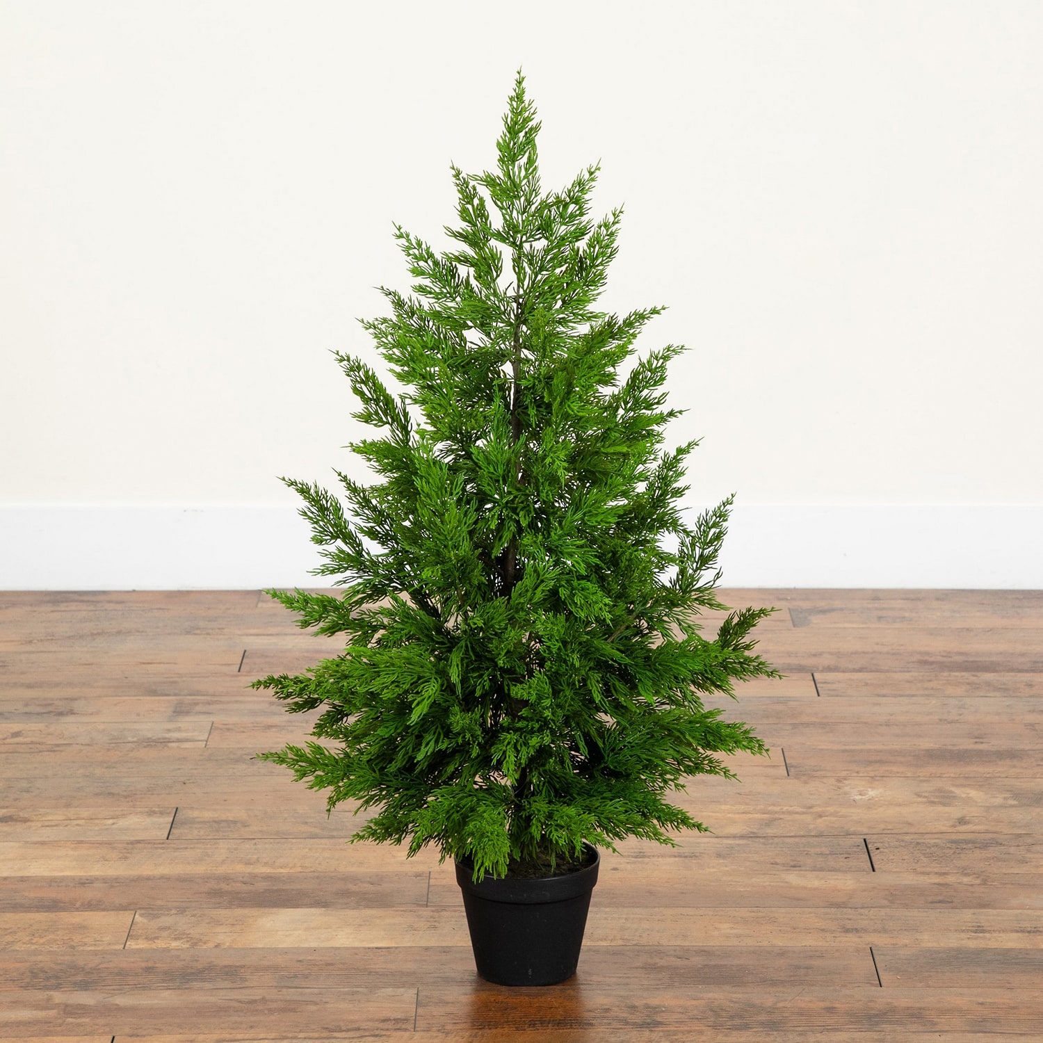 Nearly Natural 38" Real Touch Cypress 3 Foot Christmas Tree